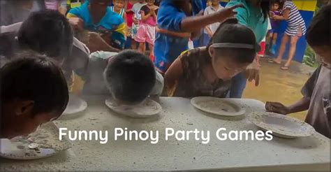 Here are 12 Funny Filipino (Pinoy) Party Games for Kids and Adults.